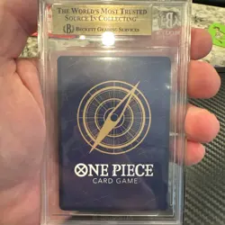 #090 One Piece TCG Chinese Jewelry Bonney OP08-105 3rd Anniversary BGS 9.5 - Image 2