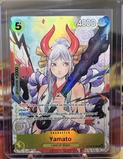 One Piece CCG Illustration Box Volume 2 - Yamato PROMO Full Art #ST13-016 - Image 2