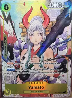 One Piece CCG Illustration Box Volume 2 - Yamato PROMO Full Art #ST13-016 - Image 3
