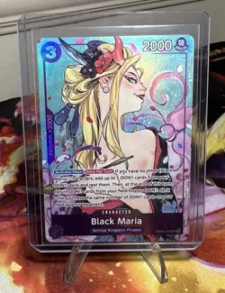 One Piece CCG - Illustration Box Volume 2 - Black Maria PROMO Full Art #OP08-074 - Image 1