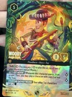 Disney Lorcana Woody - Jungle Guide Enchanted Set Championship Promo - Image 2