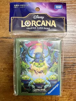 ​Disney Lorcana Official Card Sleeves Toy Story Aliens Little Green Men Japan - Image 1