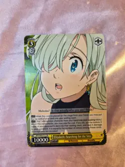 WeiB (Weiss) Schwarz Card Seven Deadly Sins Elizabeth: Searching for the Sins#11 - Image 1