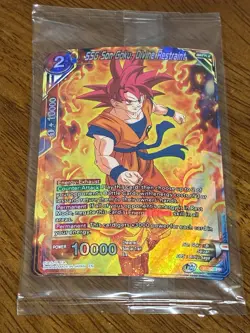 Dragon Ball Super Card Game TCG SSG Son Goku Divine Restraint P-362 Promo Sealed - Image 2