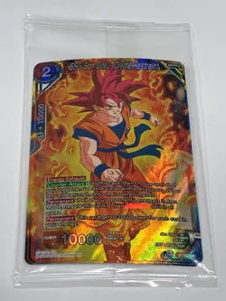 Dragon Ball Super Card Game TCG SSG Son Goku Divine Restraint P-362 Promo Sealed - Image 4
