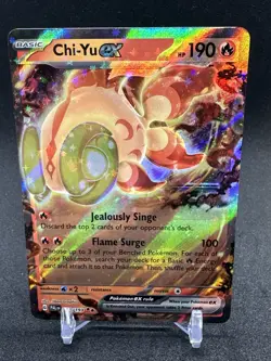 CHI-YU EX 040/193 Scarlet Paldea Evolved Full Art Holo Pokemon Card NM/MINT - Image 1