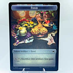 Rust-Shield Rampager Food - Double Sided Token - Foil - Bloomburrow - Image 2