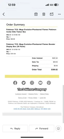 PRESALE CONFIRMED Pokemon Phantasmal Flames Booster Box Sealed 11/14 - Image 2