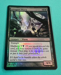 Foil - Arrogant Wurm - FNM - Friday Night Magic - MTG - Magic the Gathering - Image 2