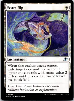 Seam Rip 34 Uncommon Edge of Eternities Magic: The Gathering Near Mint - Image 1