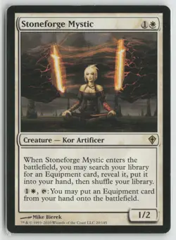 Stoneforge Mystic Lightly Played 20 Worldwake MTG - Image 1