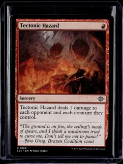 Tectonic Hazard - 169 - LCI - NM - MTG Magic the Gathering - Image 1