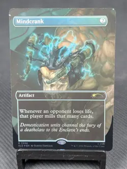MTG - Secret Lair - Mindcrank - FOIL - #2456 - Off-Centered - Error - Image 1