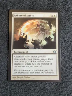 MTG Sphere of Safety Return to Ravnica 24 Regular Uncommon LP/NM English - Image 3
