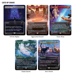 🔥 MTG PRESALE Secret Lair Drop Cats of Chaos🔥 Aggravated Assault - Image 1