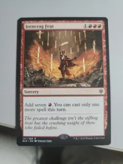MTG Irencrag Feat Throne of Eldraine 127/269 Regular Rare - Image 1