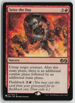 Seize the Day Lightly Played 147 The List Reprints Magic: The Gathering - Image 1