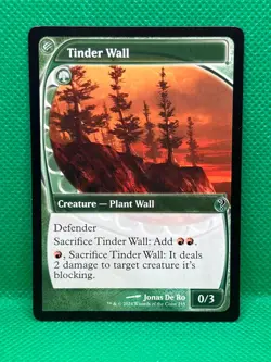MTG Tinder Wall(Future Sight) - Mystery Booster 2 - Regular - Image 1