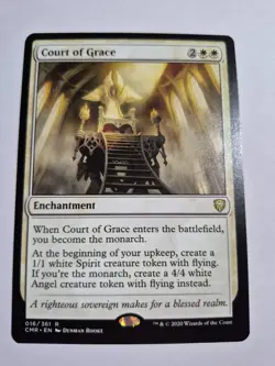Magic the Gathering MTG - Court of Grace - Commander Legends CMR - NM - Image 1