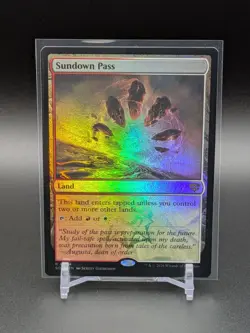 SUNDOWN PASS 264 - Secrets of Strixhaven R Foil NM - - Image 1