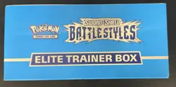 Pokemon TCG Blue Sword & Shield Battle Styles Elite Trainer Box BLUE NEW ETB - Image 3