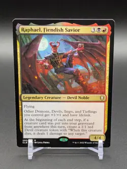 RAPHAEL, FIENDISH SAVIOR 292 - Commander Legends: Battle for Baldur's Gate LP - - Image 1
