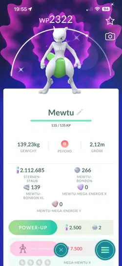 !!!Pokemon GO ✨Shiny Mewtu - Image 1