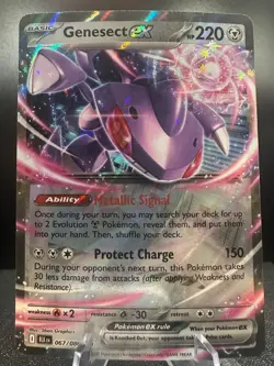 Genesect ex 067/086 Black Bolt Pokemon Near Mint - Image 1