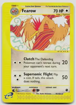 Fearow 45/165 Expedition Base Set Pokemon LP - Image 1