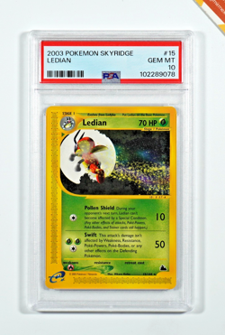 Pokemon PSA 10 Ledian #15 Skyridge 2003 English - Image 1