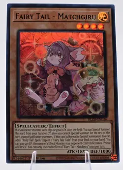 Fairy Tail - Matchgiru BLZD-EN016 (Ultra Rare) 1st Ed - NM - YU-GI-OH! - Image 1