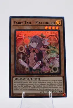 Fairy Tail - Matchgiru BLZD-EN016 (Ultra Rare) 1st Ed - NM - YU-GI-OH! - Image 2