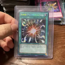 Near Mint Super Polymerization - BLMR-EN089 - Secret Rare - 1st Edition - YuGiOh - Image 1