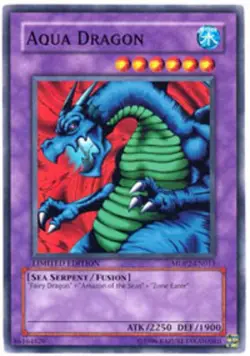 1x (P) Aqua Dragon - MDP2-EN013 - Common - Limited Edition YuGiOh - Image 1
