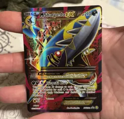 Pokemon M Sharpedo EX XY200a XY Collection Alternate Art Full Art Promo - Image 1