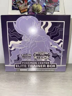 Pokemon Center Exclusive Chilling Reign ETB SEALED - Error ETB- + PC Double Pack - Image 2