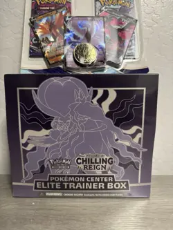 Pokemon Center Exclusive Chilling Reign ETB SEALED - Error ETB- + PC Double Pack - Image 3