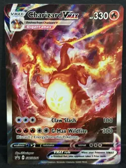 Pokemon 2022 Shield & Sword Charizard VMAX SWSH261 Black Star Promo NM - Image 1
