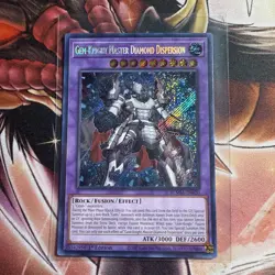 Yugioh! Gem-Knight Master Diamond Dispersion - BLMM-EN020 - Secret Rare - 1st Ed - Image 1