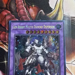 Yugioh! Gem-Knight Master Diamond Dispersion - BLMM-EN020 - Secret Rare - 1st Ed - Image 2