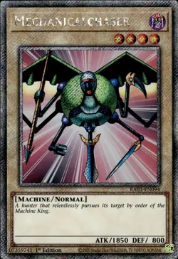 Mechanicalchaser - Platinum Secret Rare 1st Edition RA03-EN094 - NM - YuGiOh - Image 1