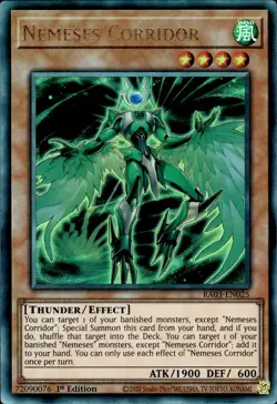 Nemeses Corridor - Ultimate Rare 1st Edition RA03-EN025 - NM - YuGiOh - Image 1
