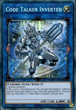 Code Talker Inverted - Collector's Rare 1st Edition RA01-EN045 - NM - YuGiOh - Image 1