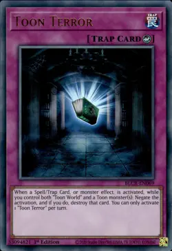 Toon Terror - Ultra Rare 1st Edition BLCR-EN069 - NM - YuGiOh - Image 1