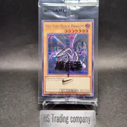 Yugioh Red-Eyes Black Dragon Nike Worlds Promo NKC1-EN002 Collaboration 2025 - Image 1