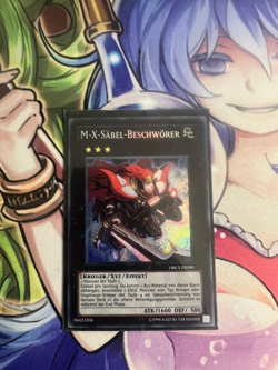 M-X-SABER INVOKER SECRET RARE GERMAN ORCS-EN099 DE099 NEAR MINT YUGIOH - Image 1
