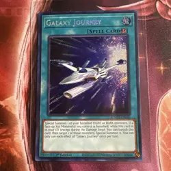 Yugioh! Galaxy Journey - BLMM-EN040 - Secret Rare - 1st Edition Near Mint, Engli - Image 1