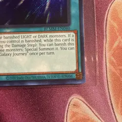 Yugioh! Galaxy Journey - BLMM-EN040 - Secret Rare - 1st Edition Near Mint, Engli - Image 5