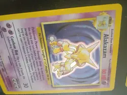 Alakazam Mew Gengar *Rare Pokemon* Base Set Lot - Image 2