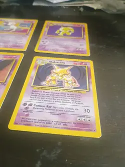 Alakazam Mew Gengar *Rare Pokemon* Base Set Lot - Image 4